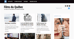 Desktop Screenshot of filmsquebec.com
